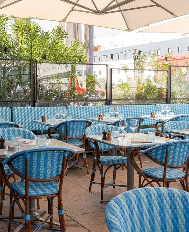 Le restaurant - La Brasserie des Terrasses - restaurant Marseille - Restaurant La Joliette